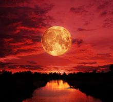 14 marca na niebie pojawi się Krwawy Księżyc