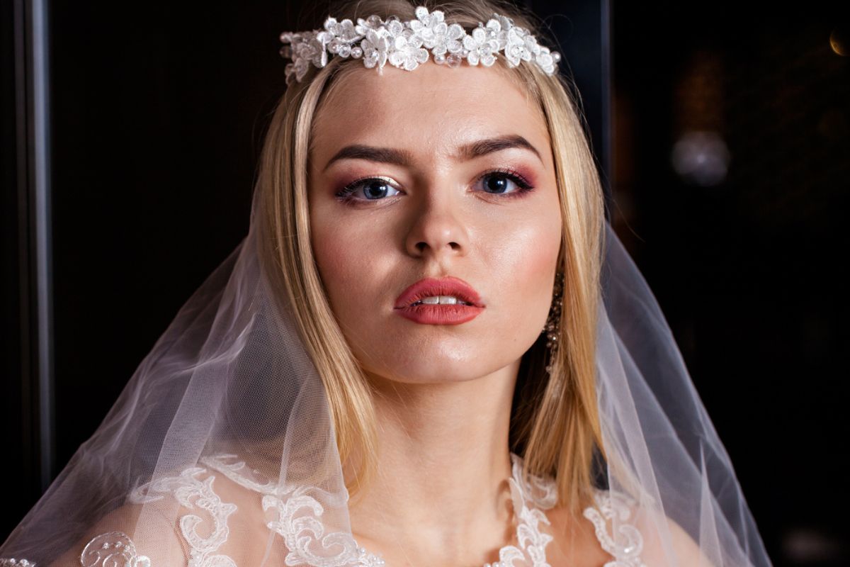 poważna panna młoda, fot. Getty Images, oleg66