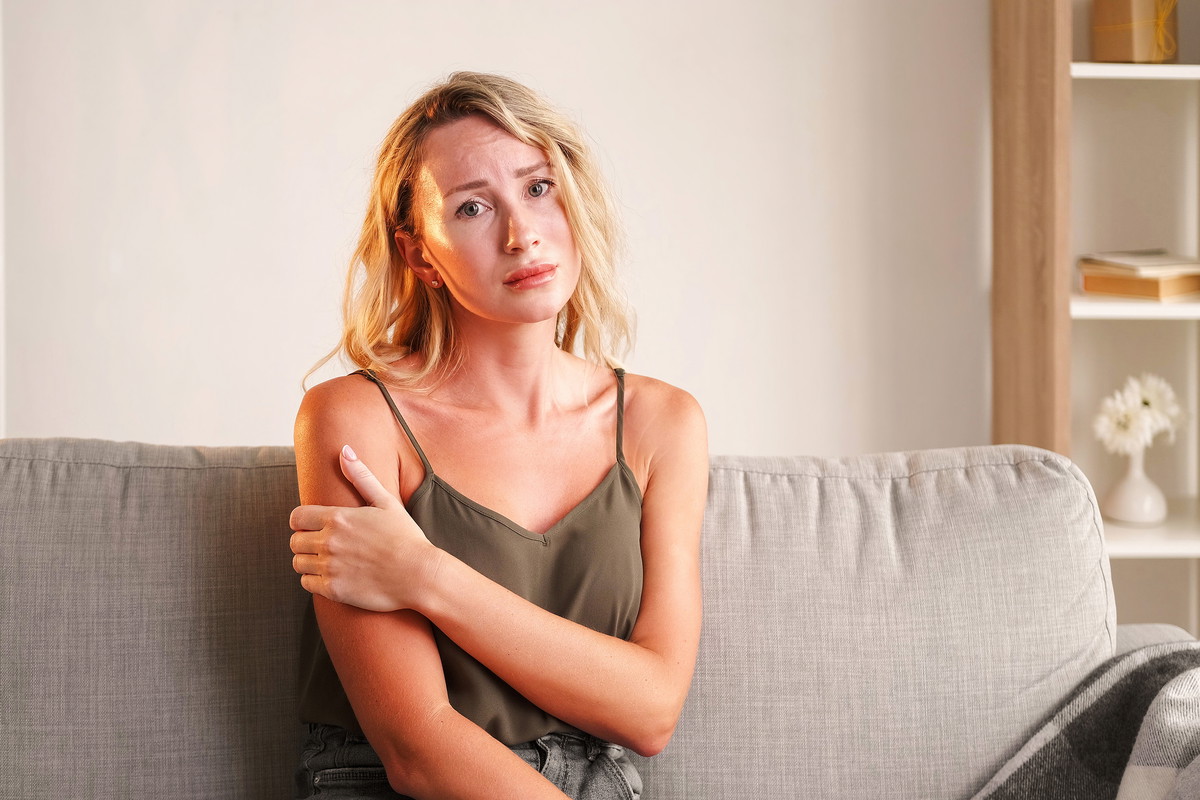 Bad news upset woman disappointment regret