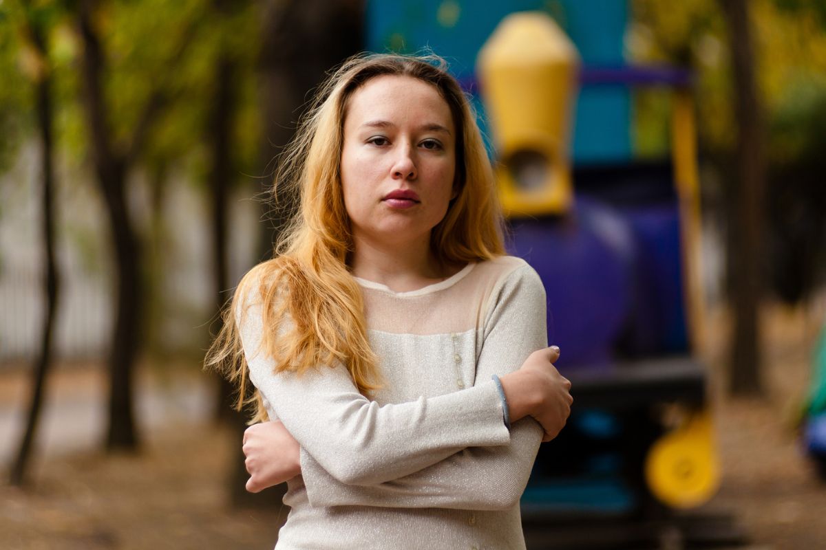 poważna kobieta, fot. Getty Images, Александр Ирбэ