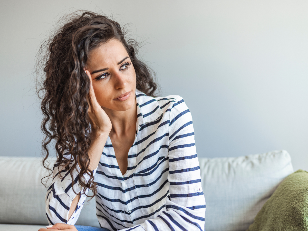 rozczarowana kobieta