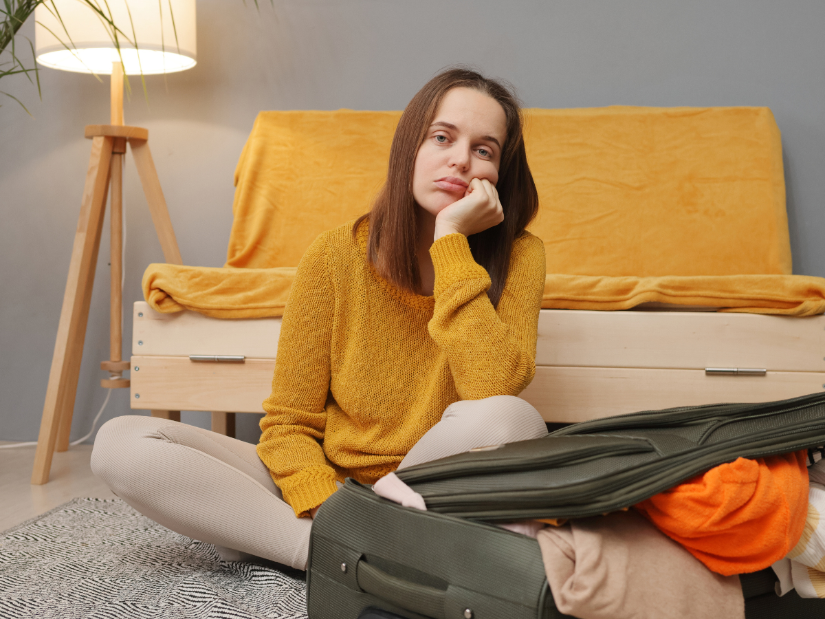 rozczarowana dziewczyna