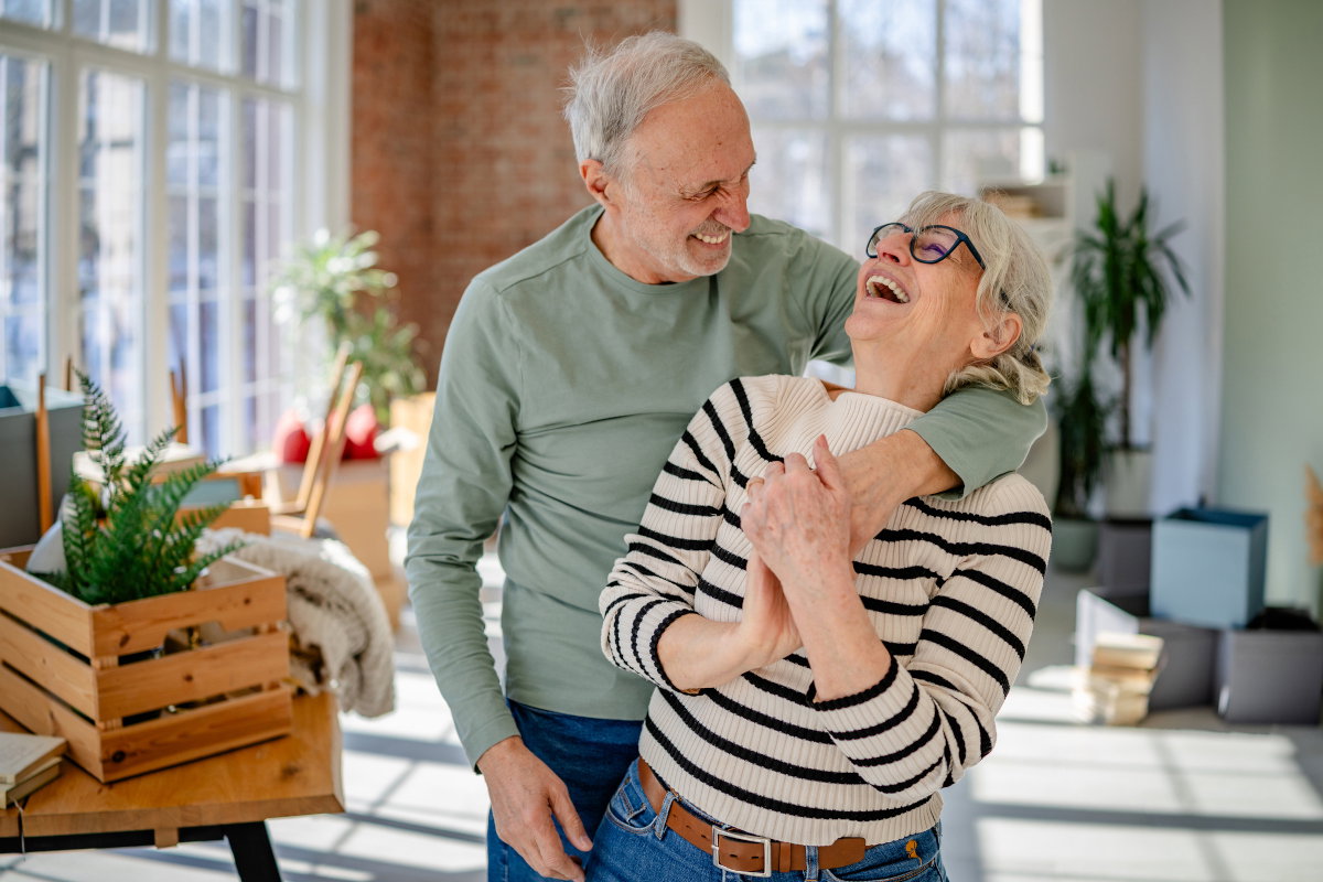 szczęśliwi emeryci