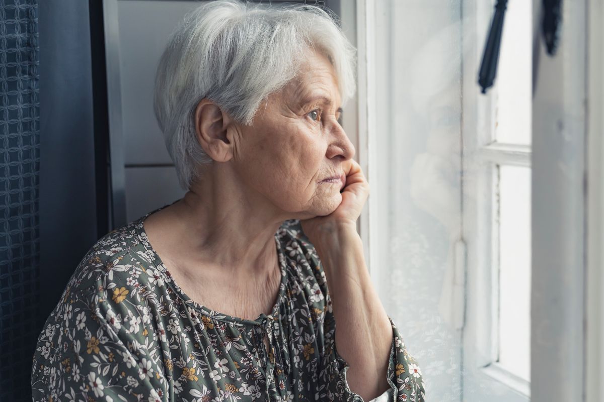 osamotniona emerytka