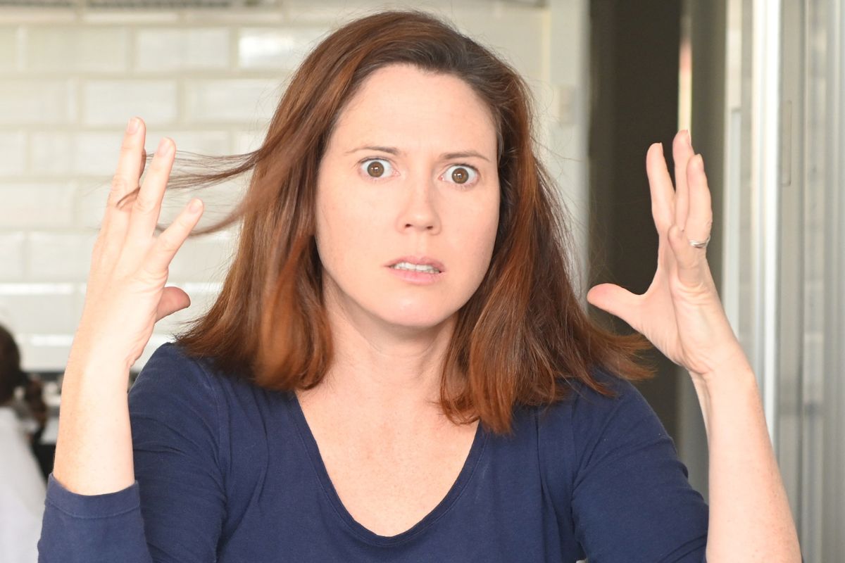 kobieta ma dość, że nikt jej nie pomaga przed świętami