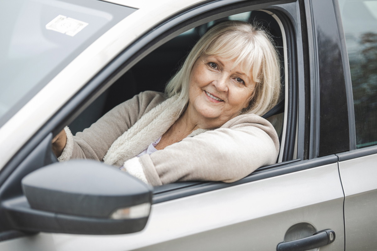emerytka za kierownicą