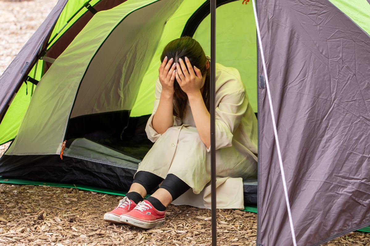 Romantyczny wypad pod namiot zamienił się w koszmarny survival