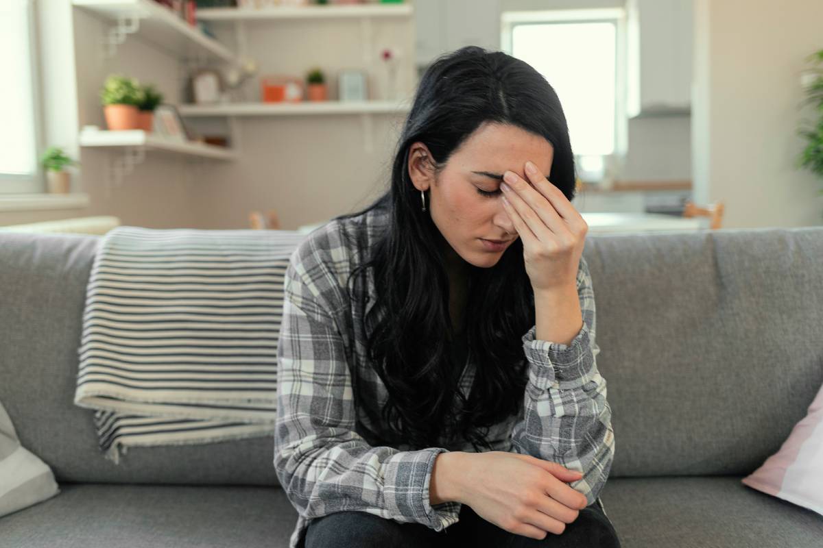 załamana kobieta