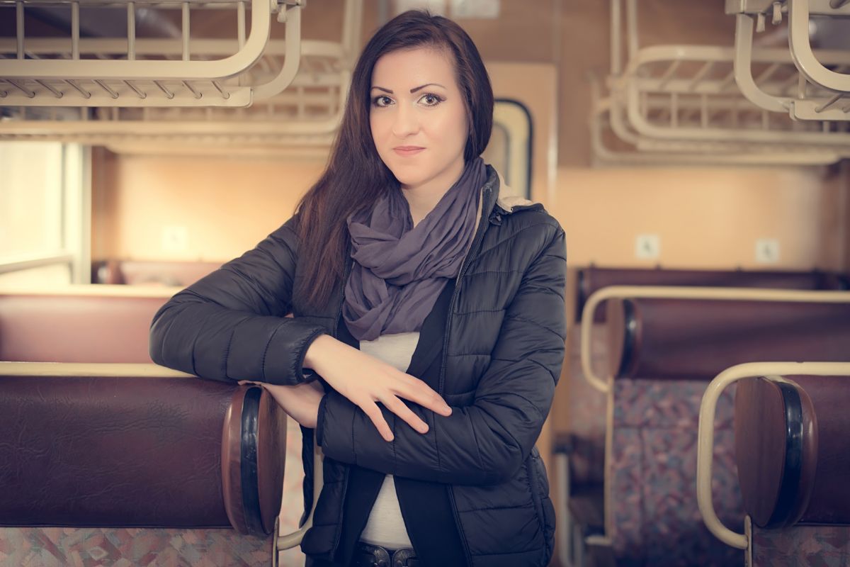 kobieta poznaje miłość w pociągu