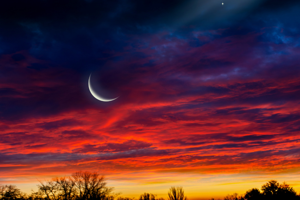 Nów Księżyca w Bliźniętach