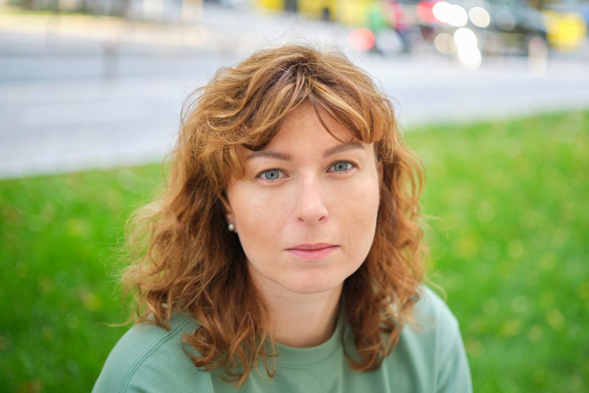 kobieta zamyślona
