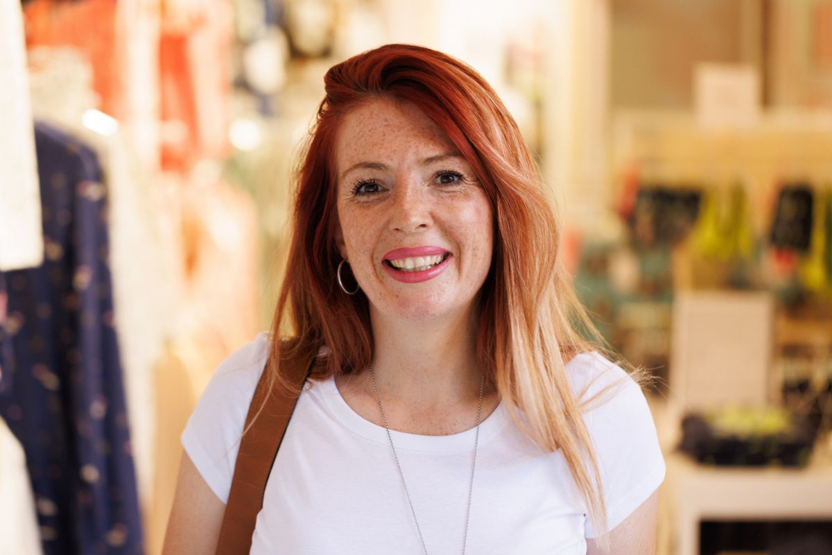 szczęśliwa kobieta