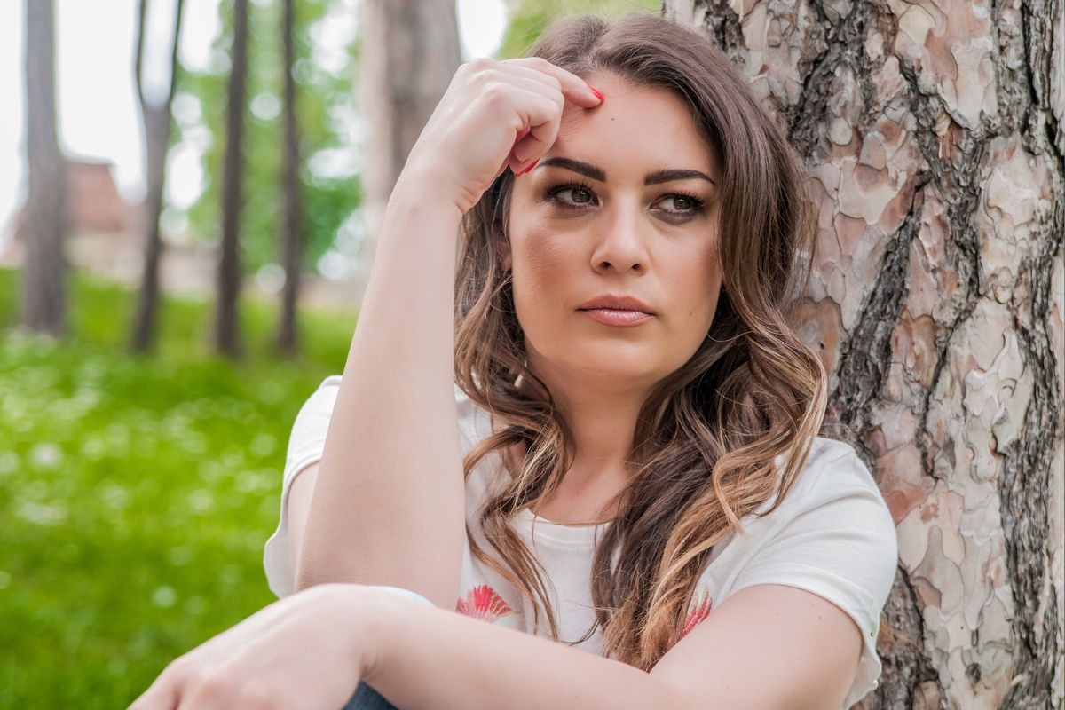 niezadowolona kobieta