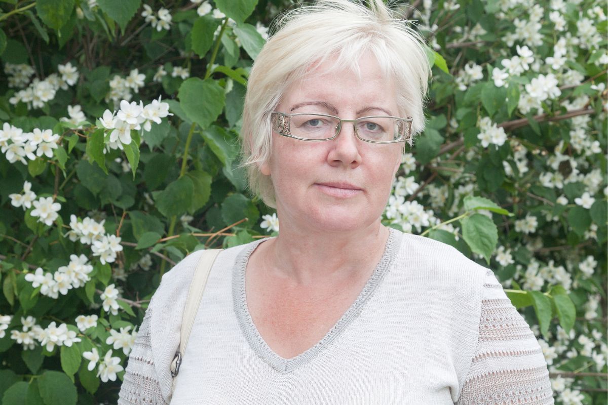 Emerytka urządza ogród japoński na działce ROD