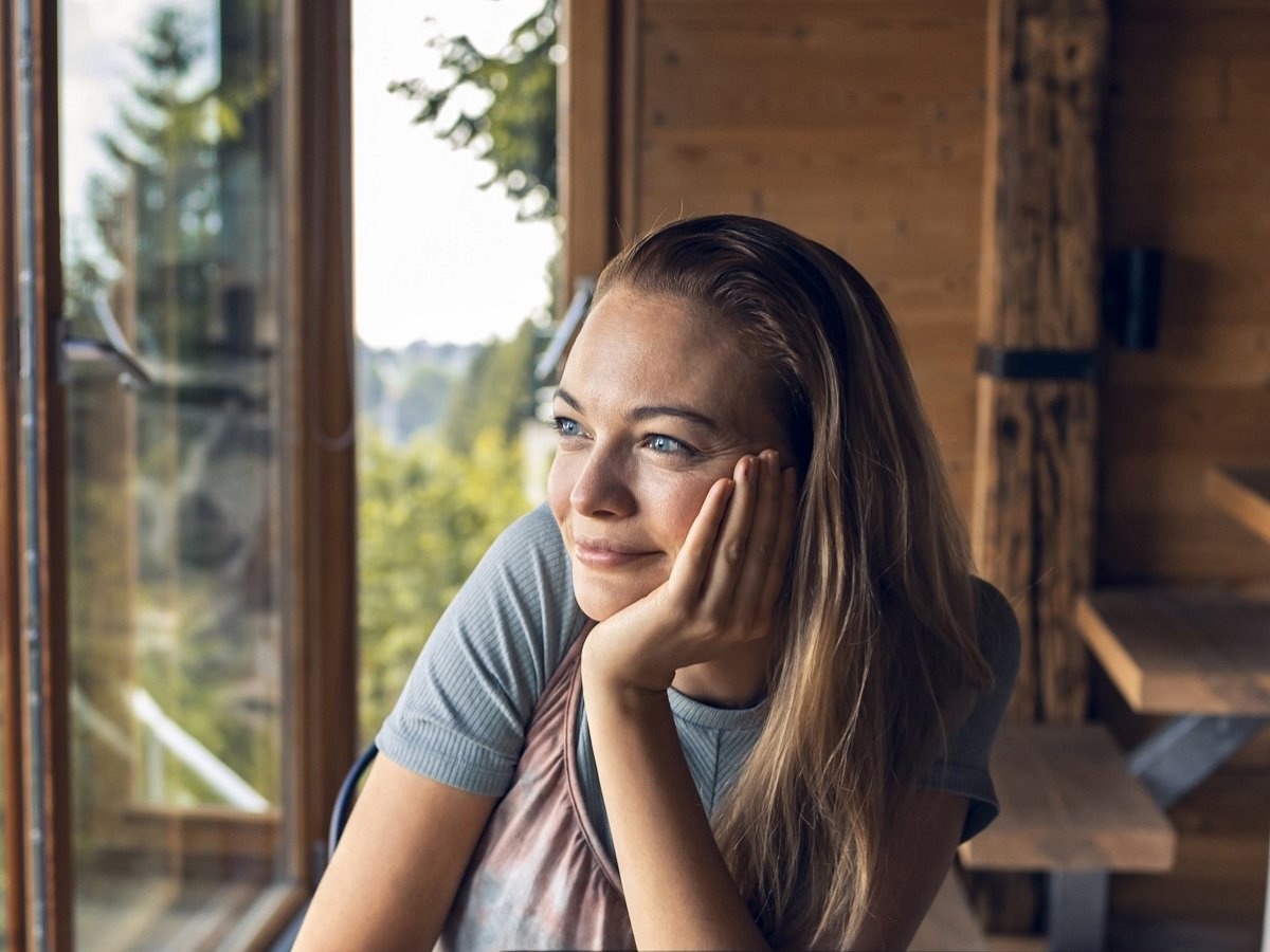 kobieta w pensjonacie