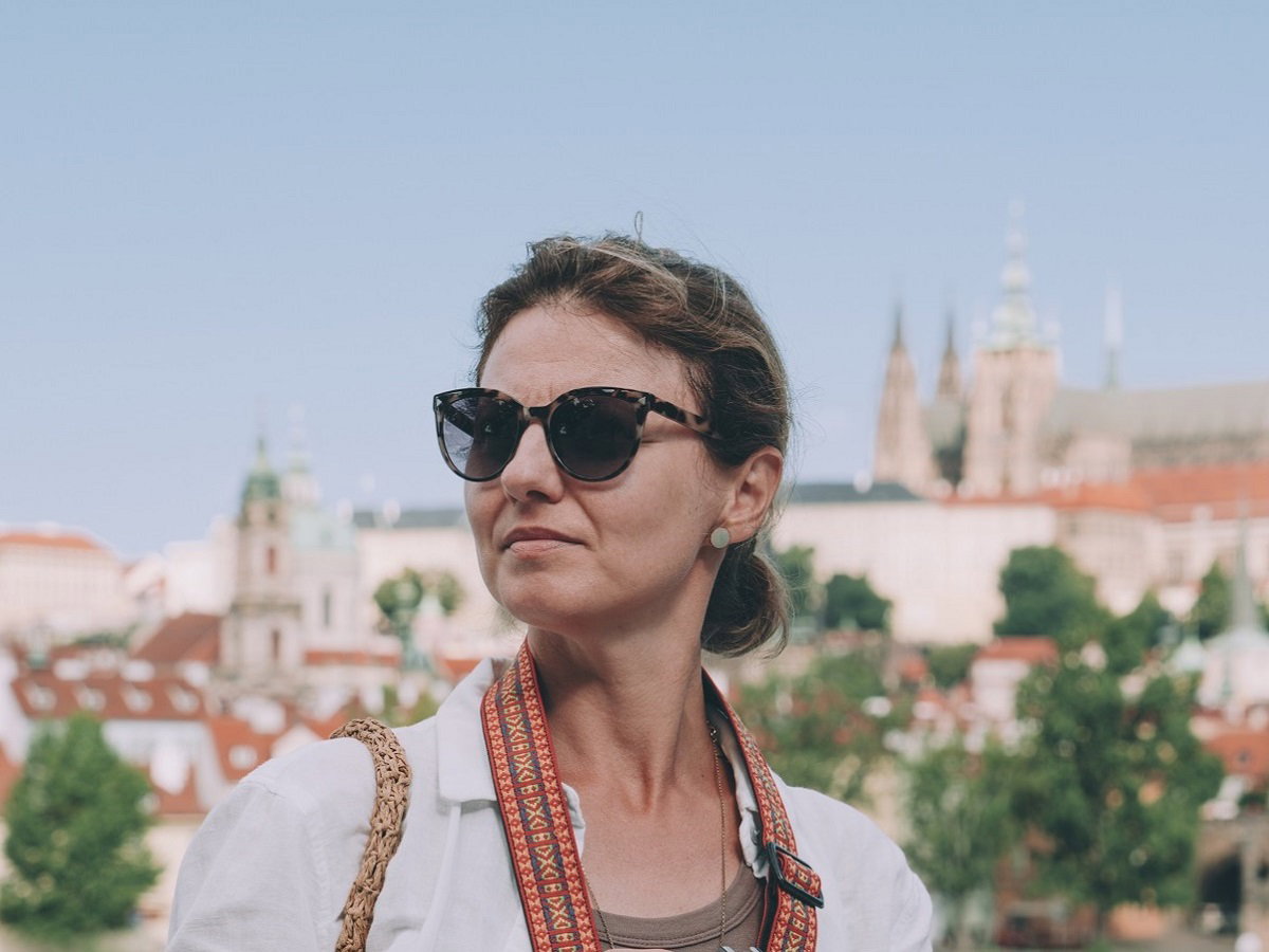 kobieta w Pradze