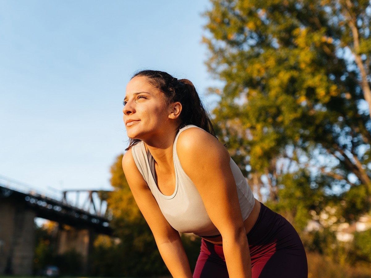 kobieta na maratonie