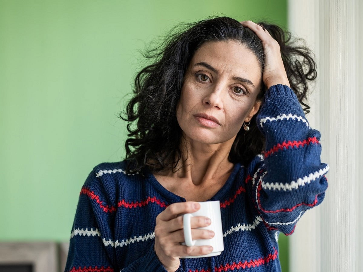 kobieta po rozwodzie z mężem