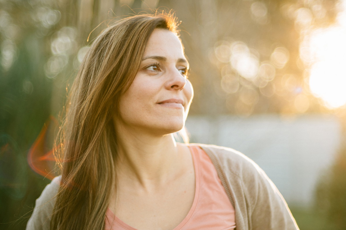 Middle age woman portrait