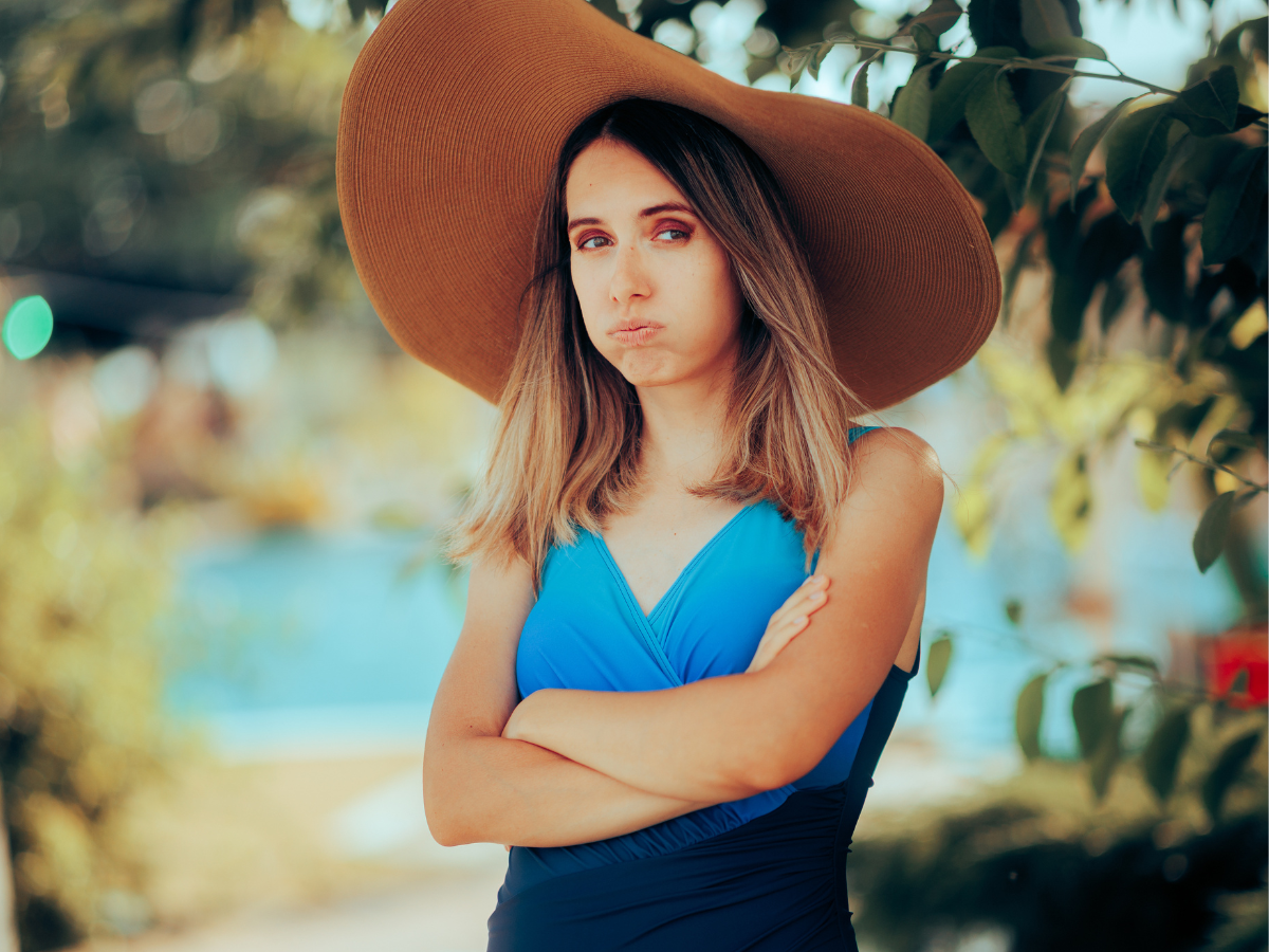 rozczarowana kobieta