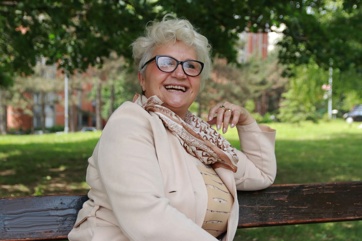 szczęśliwa kobieta