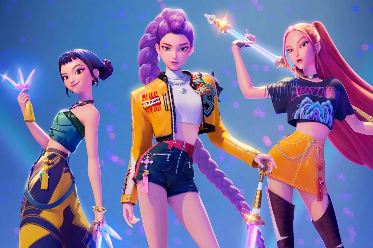 "K-popowe łowczynie demonów"