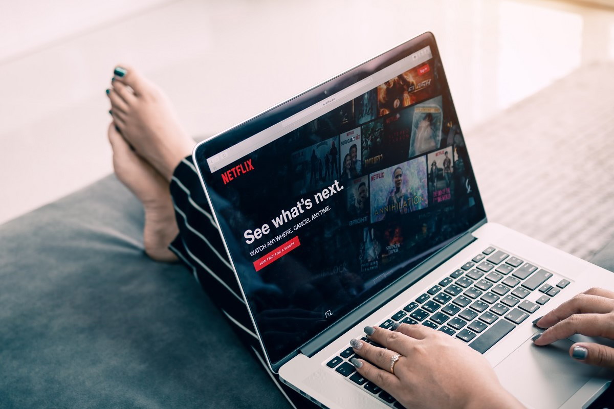 oglądanie Netfliksa