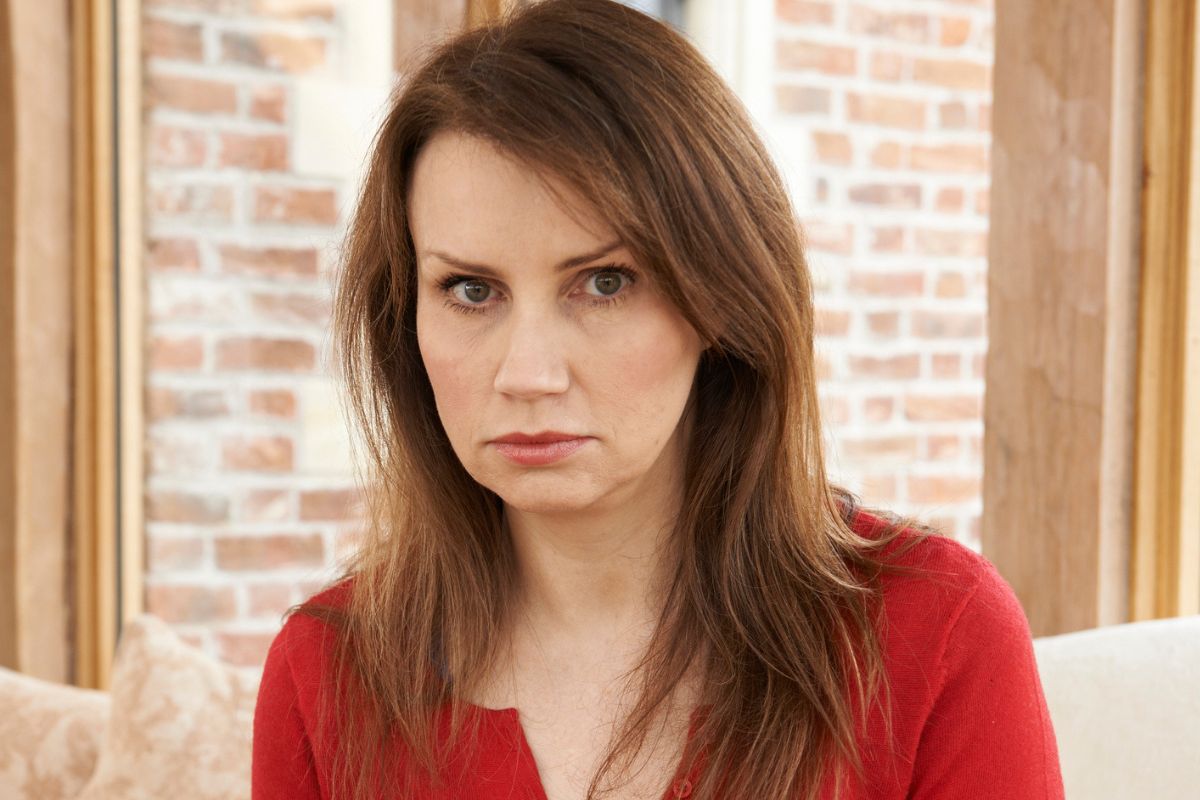 wkurzona kobieta 40 +