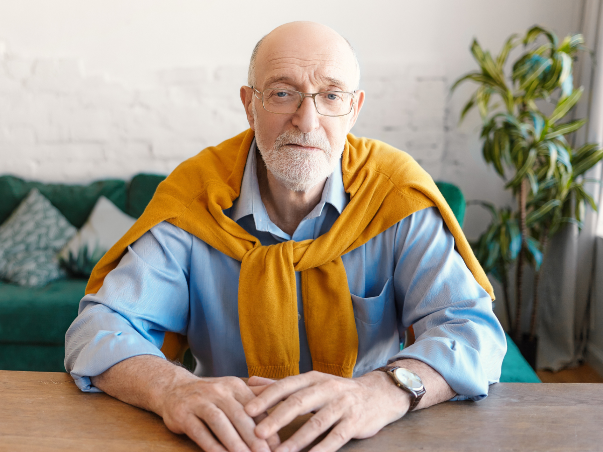 rozczarowany mężczyzna