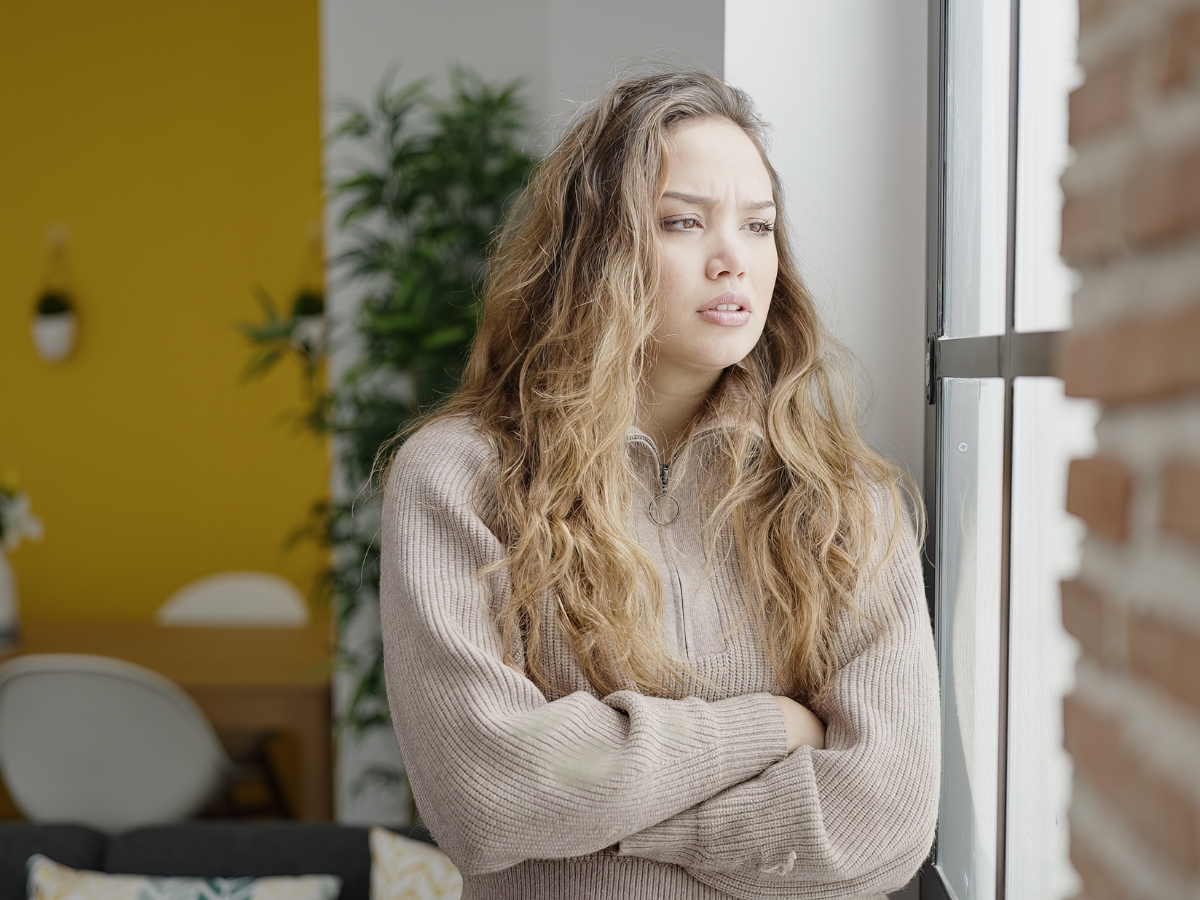 zdenerwowana kobieta