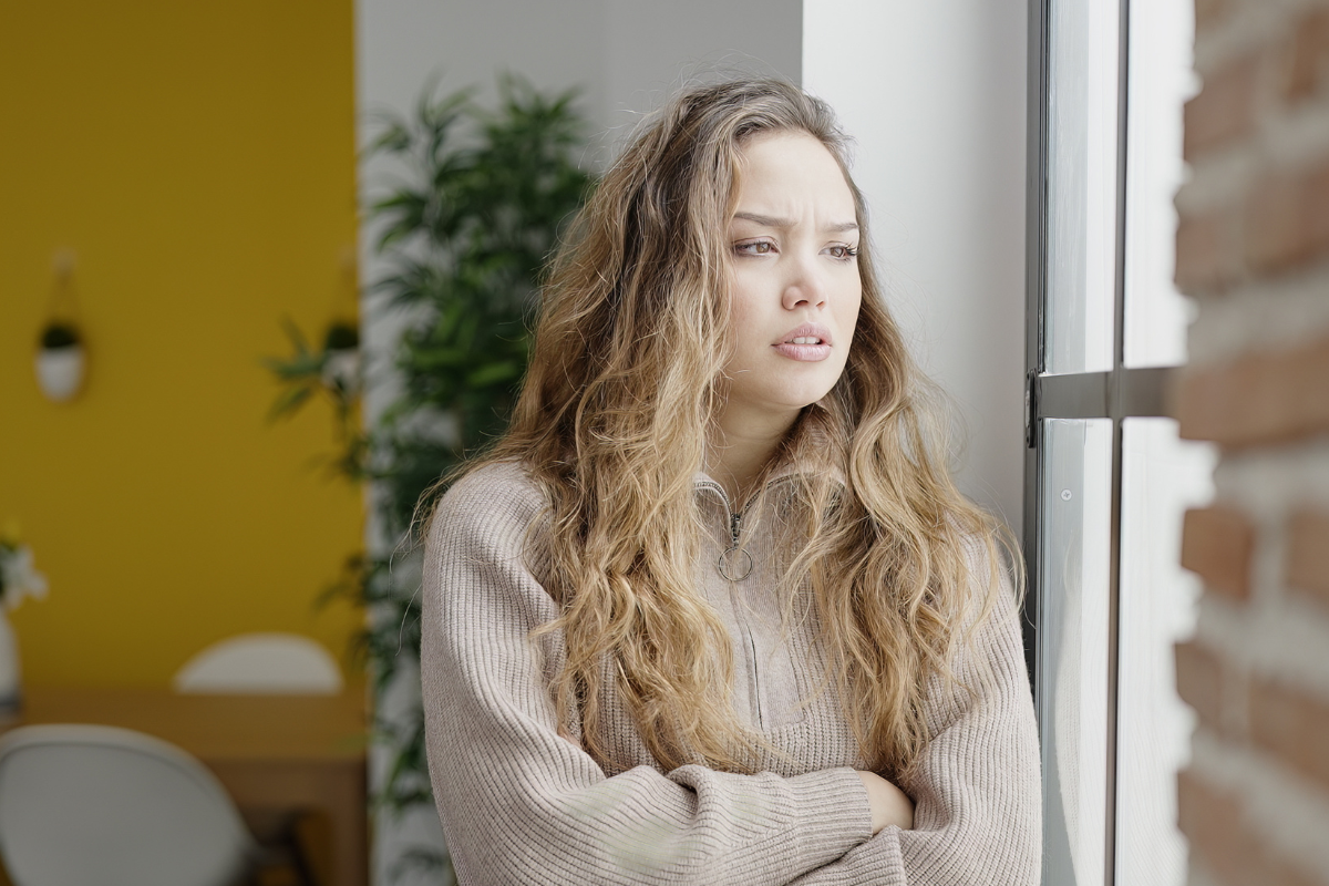 zdenerwowana kobieta