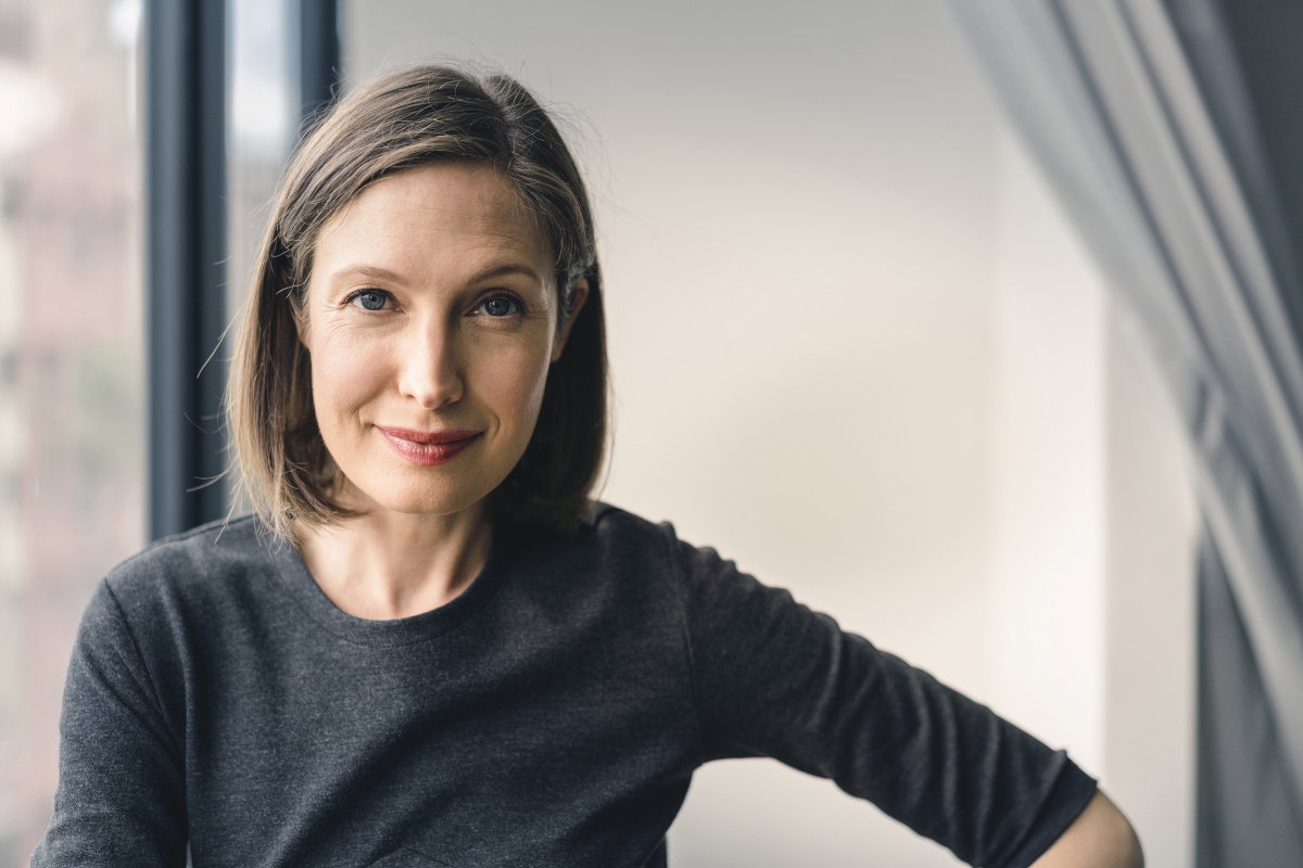 uśmiechnięta kobieta