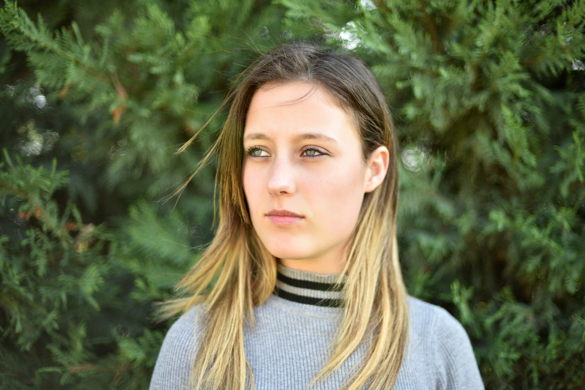 Serious Young Woman