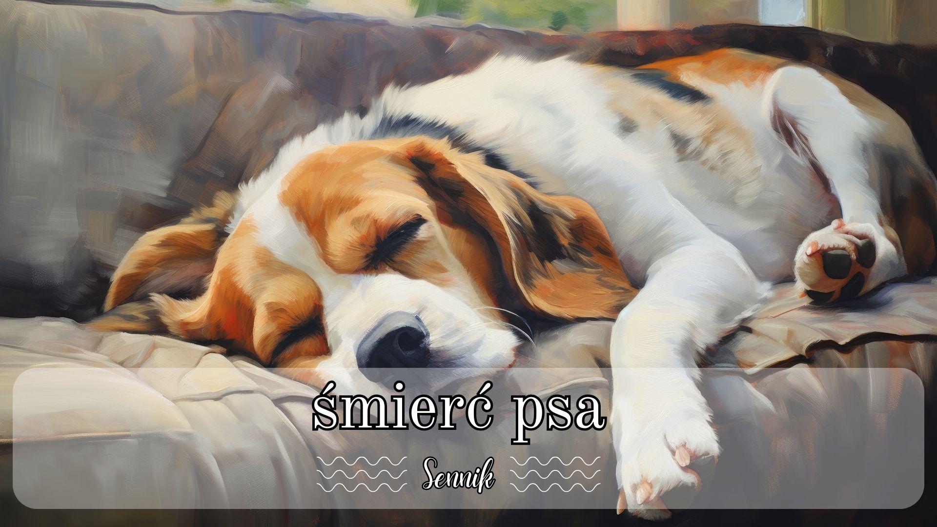 śmierć psa sennik