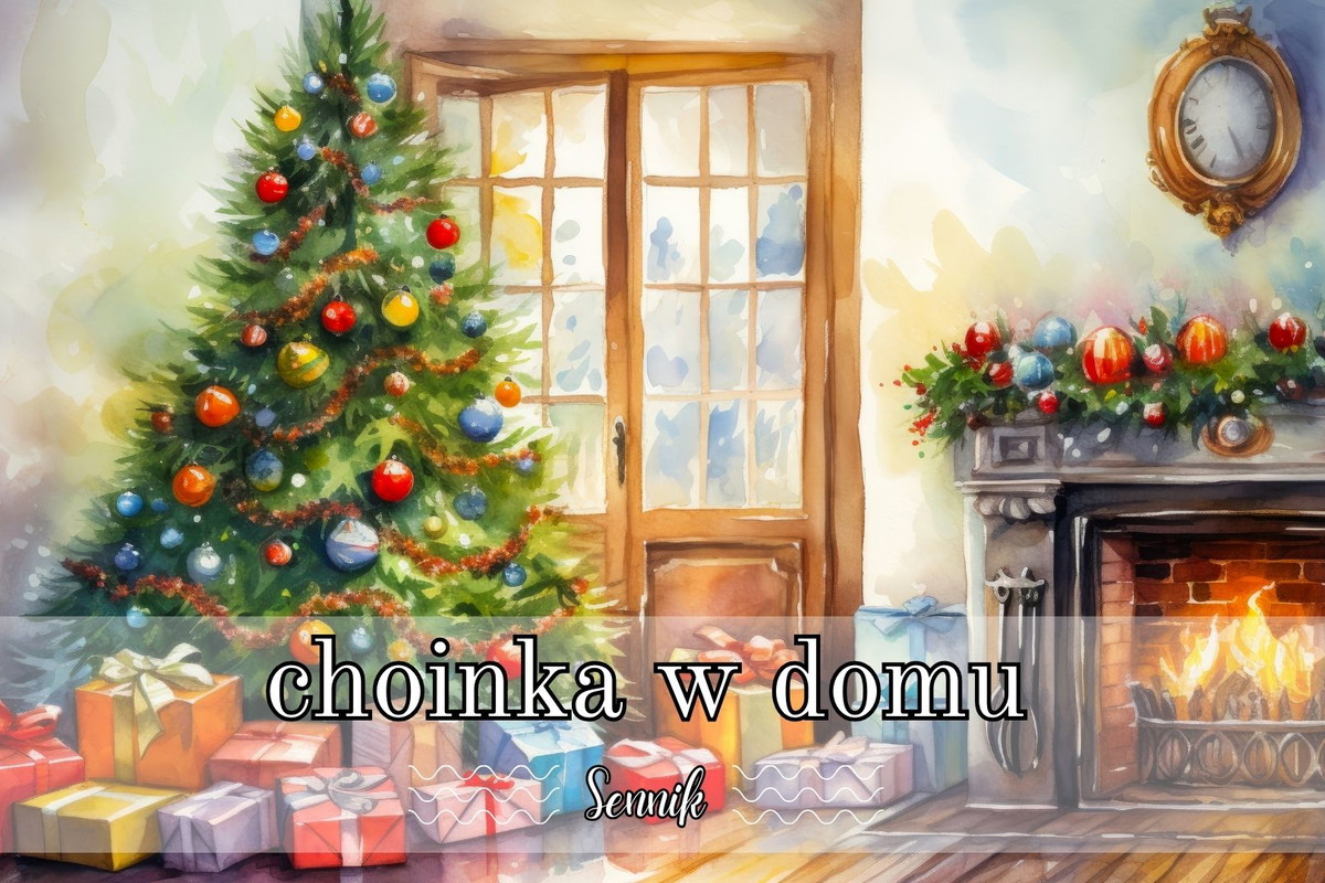 Sennik choinka w domu
