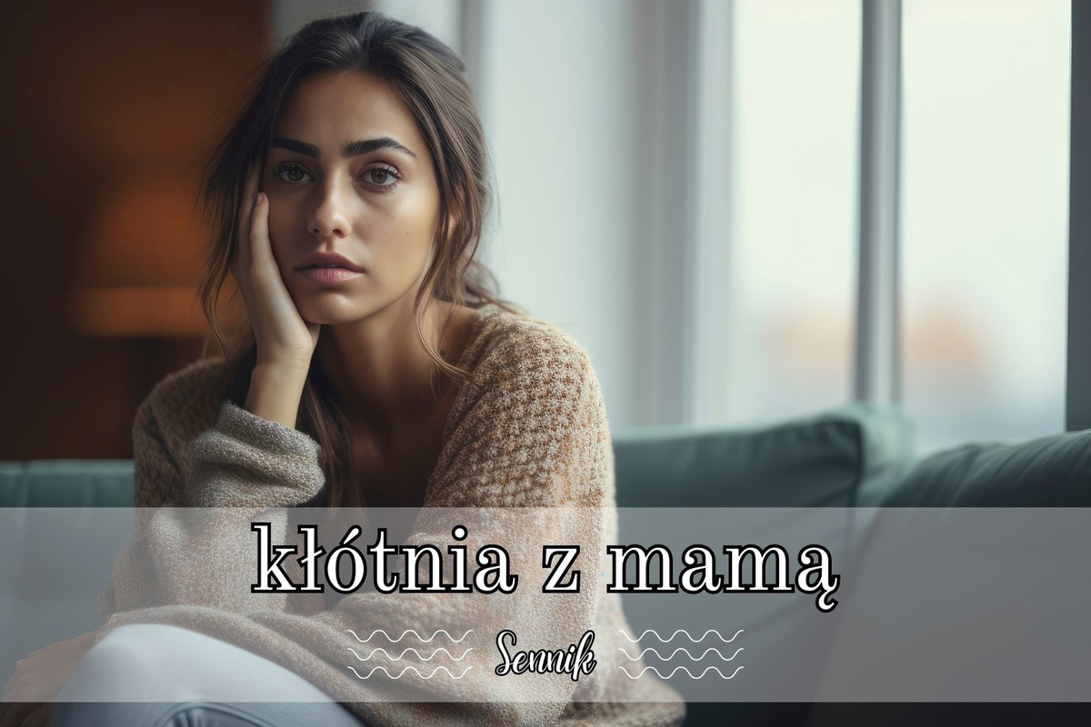 Sennik kłótnia z mamą