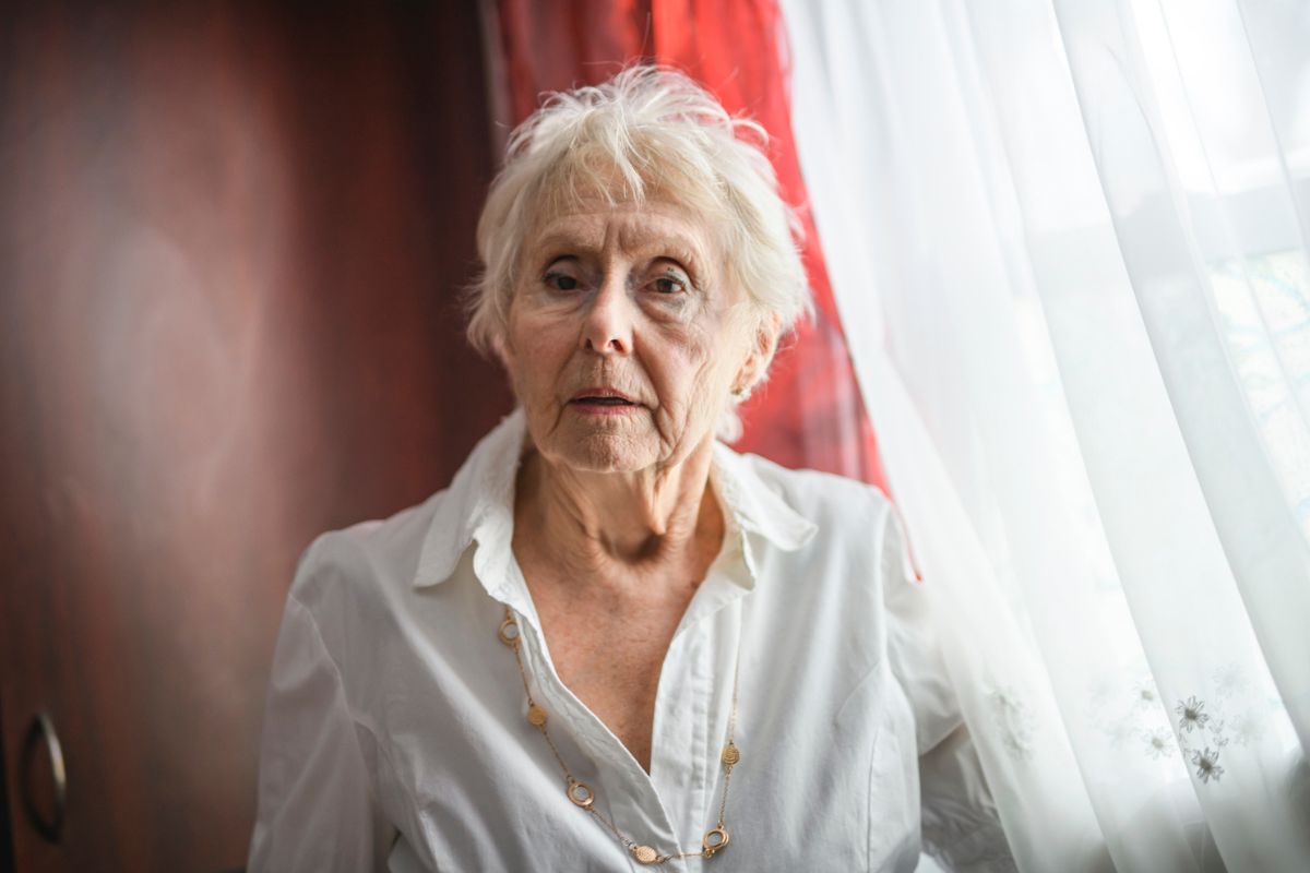 kobieta70+ zmęczona