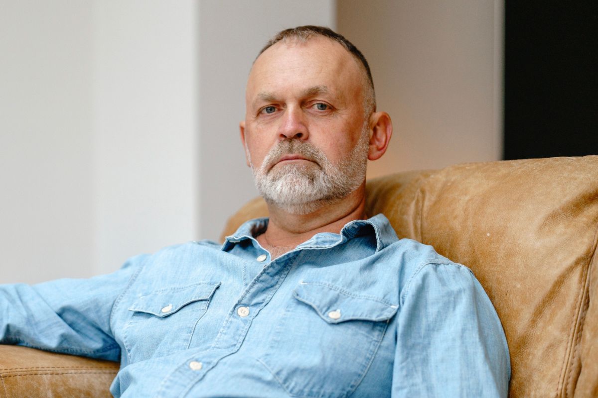 mężczyzna 50+ poważny