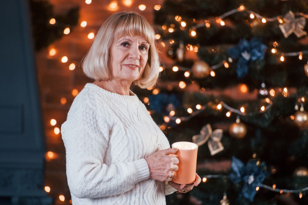 kobieta 60+ Boże Narodzenie
