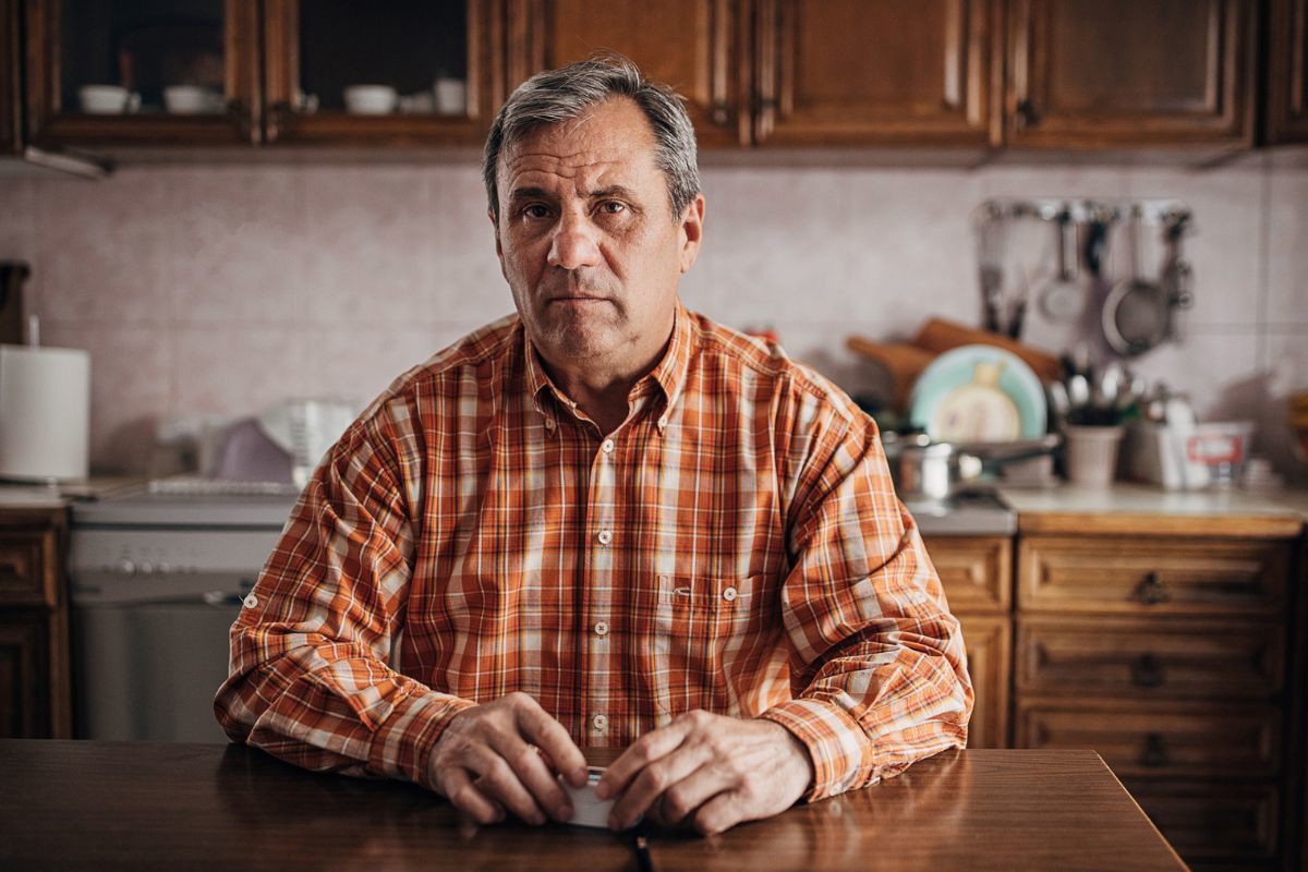 mężczyzna 60+