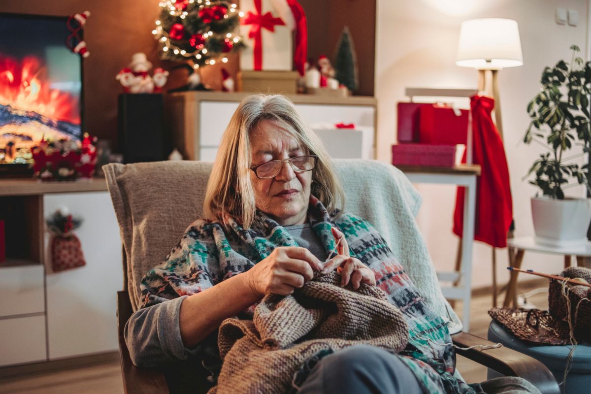 kobieta 60+ Boże Narodzenie