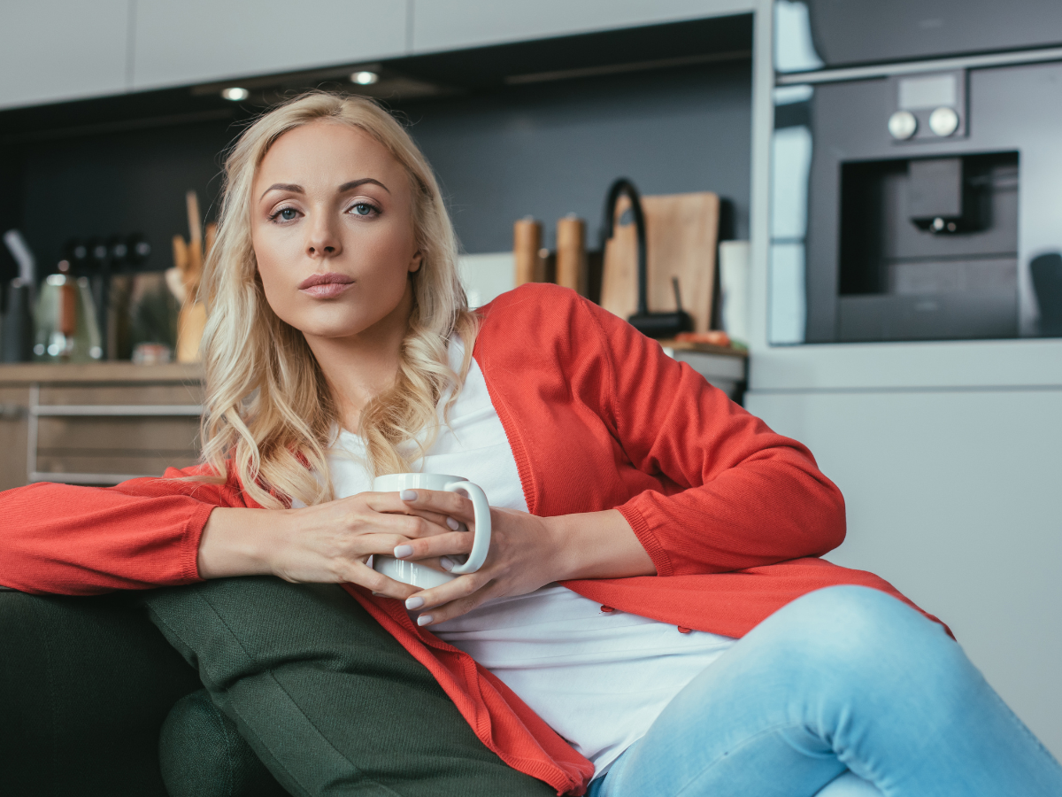 zdenerwowana kobieta