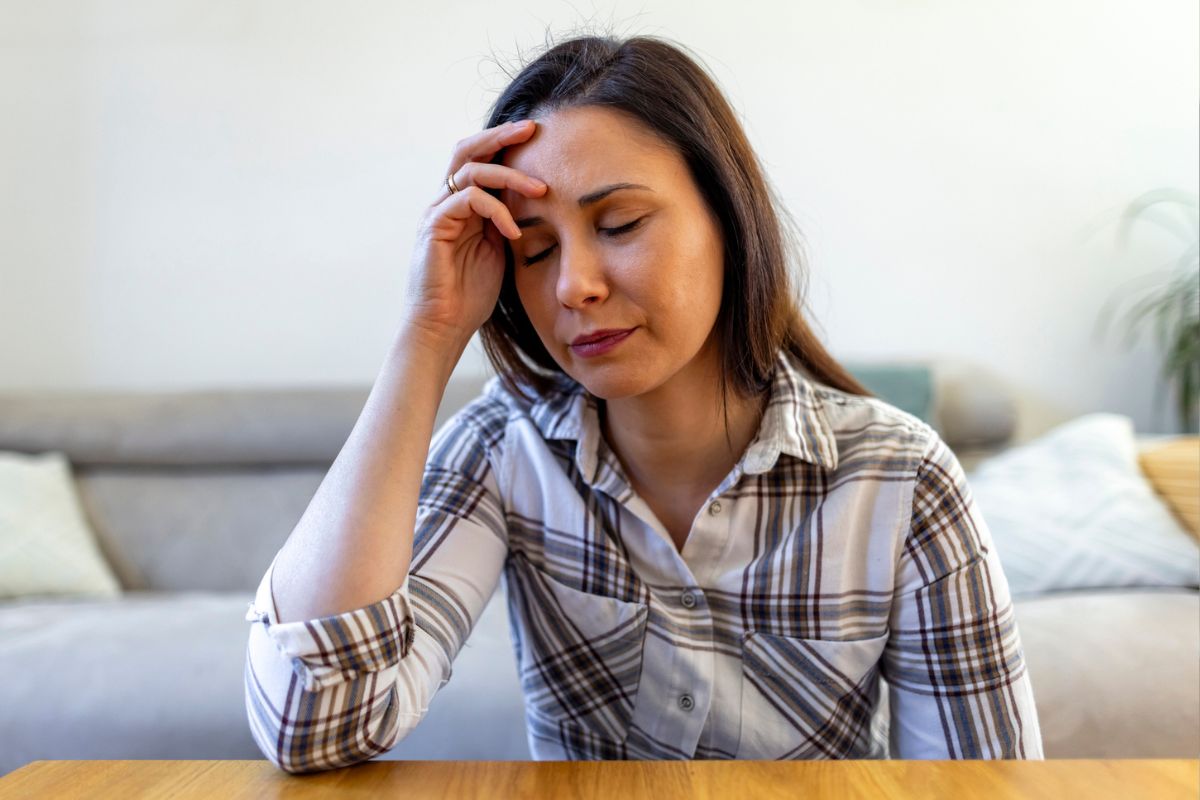 kobieta 30+ załamana