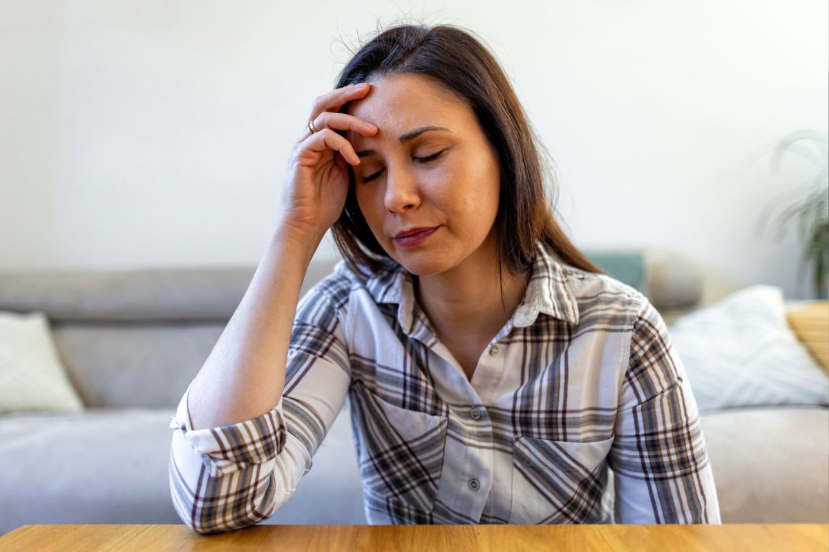 kobieta 30+ załamana