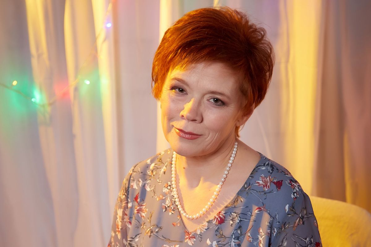 Uśmiechnięta kobieta