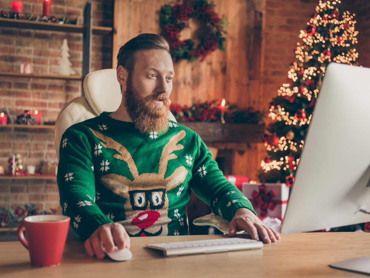 zszokowany mężczyzna