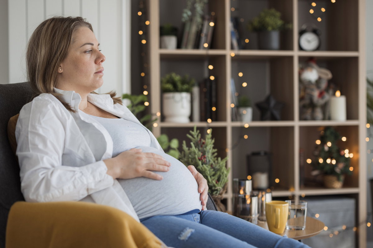 kobieta w ciąży