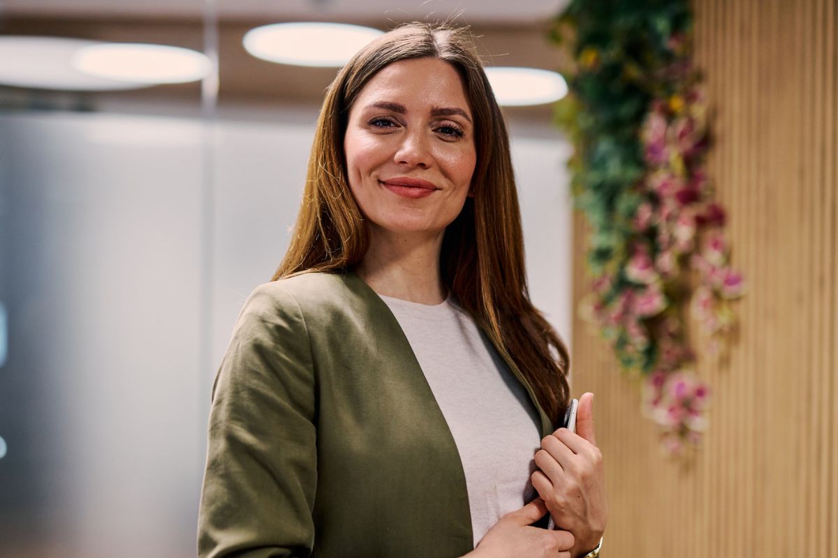 kobieta w korporacji