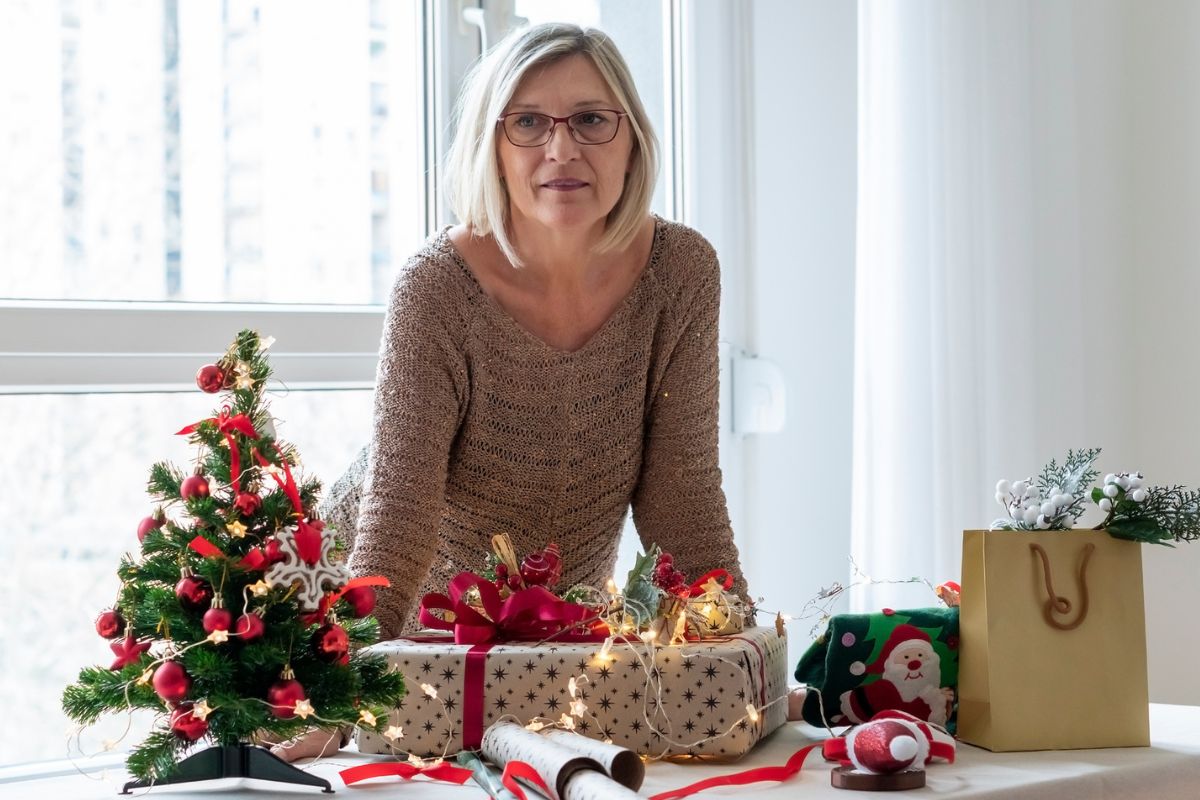 kobieta 60+ Boże Narodzenie