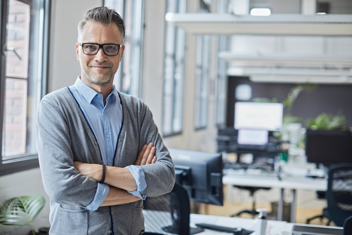 businessman w biurze